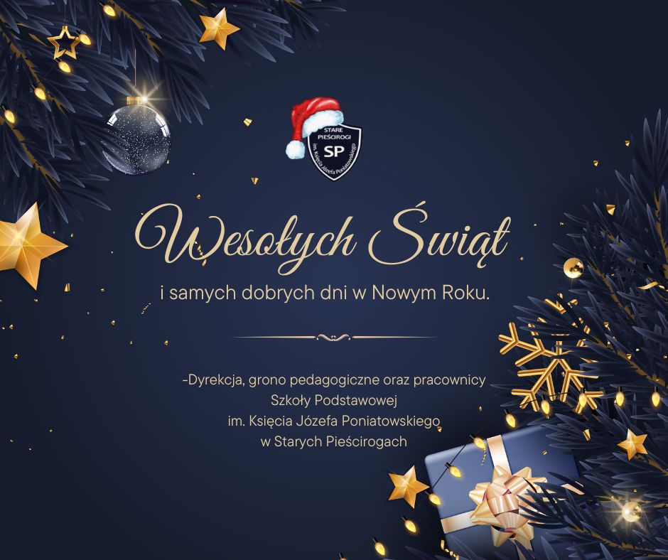 Grafika z życzeniami świątecznymi